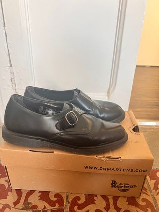 Zapatos Dr Martens Lorne Monk Strap Negros
