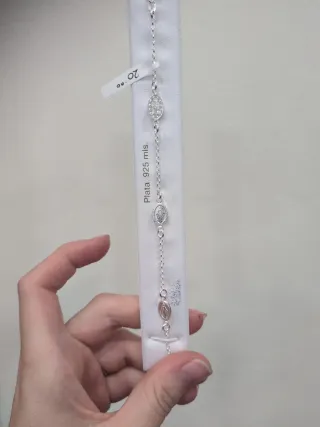 Pulsera Milagrosa Plata 925
