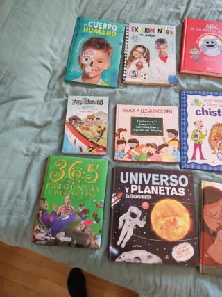 5 euros cada libro .