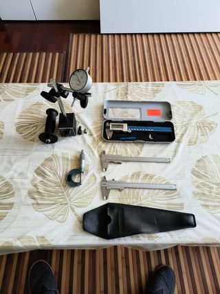 Set Herramientas Precisión Metrología.