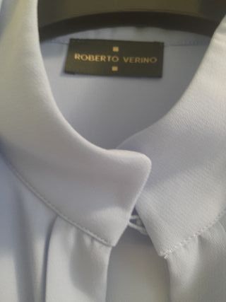 Blusa Roberto Verino azul