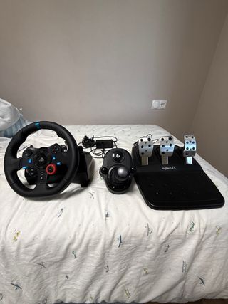 Volante Logitech G29 con Palanca de Cambios