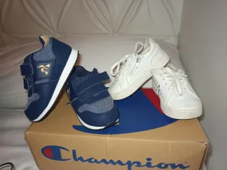 Zapatos Le Coq Sportif Niños Azul/Blanco tll 22 21
