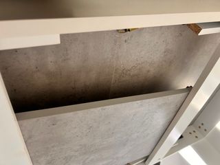 Mesa comedor extensible piedra y madera