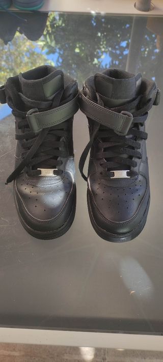 Botas Nike Air Force 1 Negras