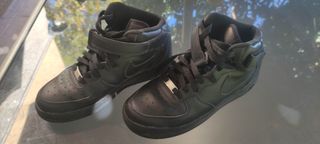 Botas Nike Air Force 1 Negras