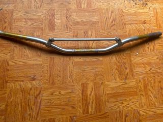 Manillar moto cromado