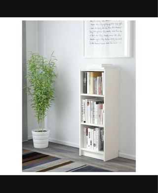 Mueble librería BILLY IKEA Blanca Almacenaje