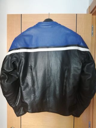 Chaqueta de cuero moto 