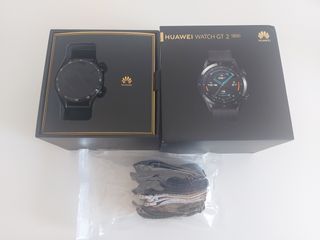Huawei Watch GT 2 46mm nero con 6 cinturini vari