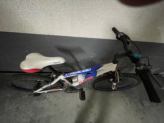 Bicicleta de Montaña DTB Blanca y Azul