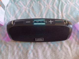 Altavoz Bluetooth Negro Heavy Bass