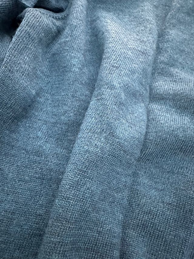 Maglione Lana Blu Taglia XL