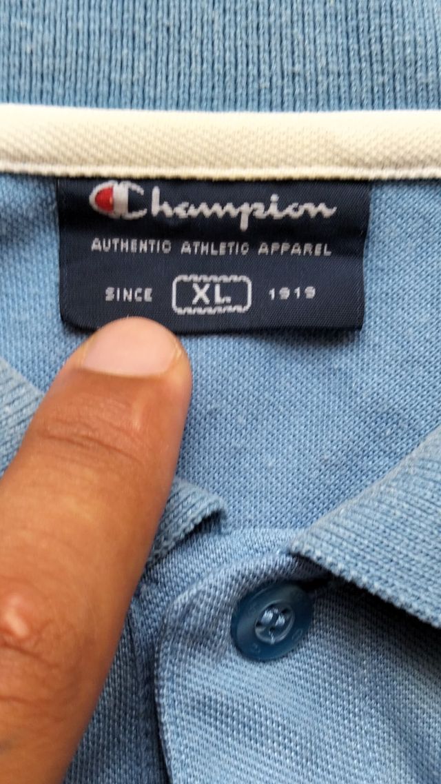Polo Vintage Champion Azul