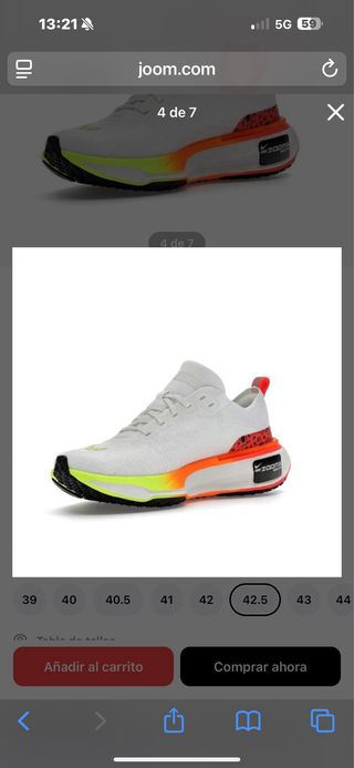 Nike Invincible 3 - Talla 43