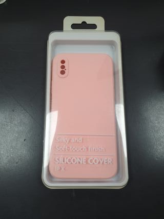 iPhone X/XS funda  Silicona Suave (4 Colores)