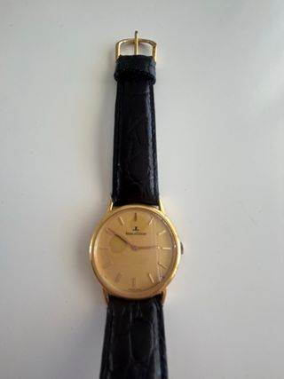 Reloj Jaeger-LeCoultre Caballero Dorado Negro