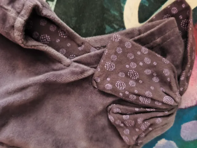 Vestido terciopelo niña 4 años