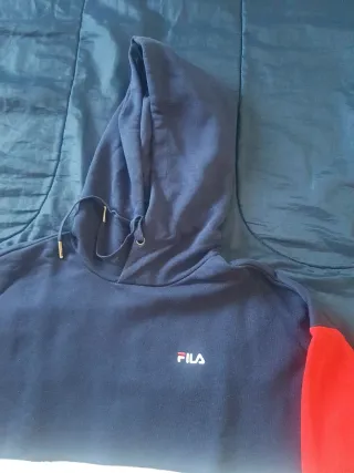 Sudadera Fila Mujer Capucha Tricolor
