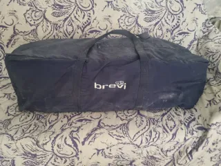 Culla da campeggio blu