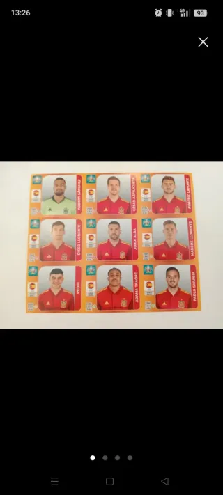 
Pedri rookie actualizacion album euro 2020 cromos