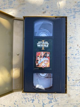Star Wars: La Amenaza Fantasma VHS