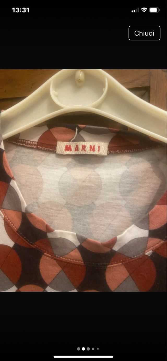 Canotta Marni fantasia cerchi