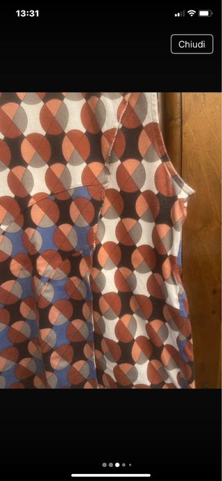 Canotta Marni fantasia cerchi