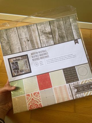Set papeles scrapbooking (2 stacks) 