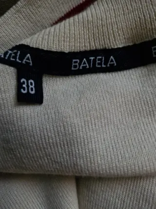 Jersey Batela Rayas Rojo/Blanco Talla M
