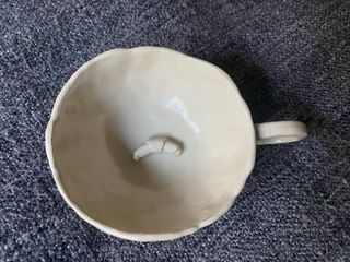 Tazza handmade Good Morning fiori