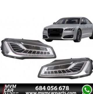 Faros delanteros Full LED para Audi A8 Sedan Facel
