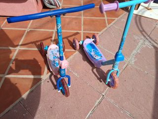Patinetes infantiles Frozen y Paw Patrol