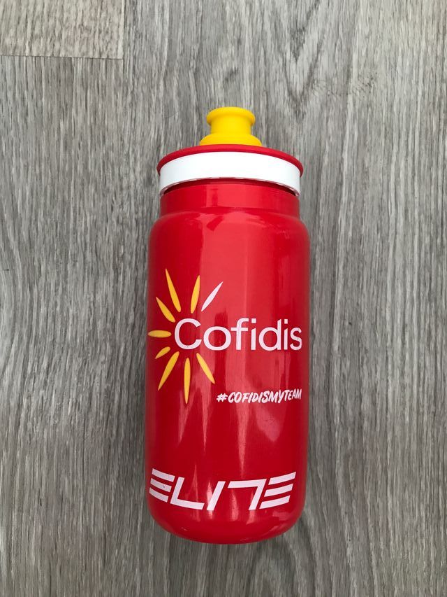Bidón Elite Cofidis Rojo