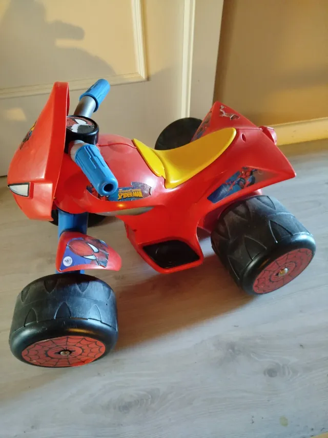 Moto Eléctrica Infantil Spiderman