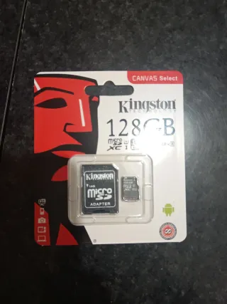 Micro SD Kingston 128GB con Adattatore