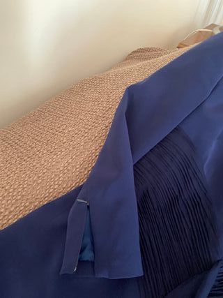Vestido de fiesta azul/