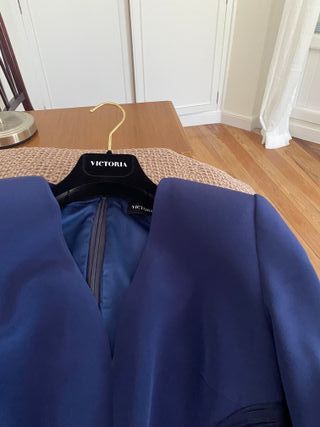 Vestido de fiesta azul/