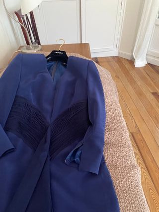 Vestido de fiesta azul/