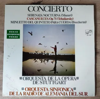 Vinilo Concierto Clásico - Mozart, Tchaikovsky