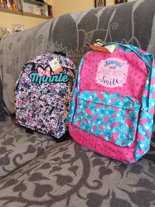Mochilas Disney y Moos nuevas