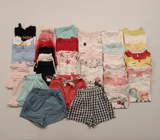 Lotto Vestiti Bambina Taglia 24-30 Mesi Estate