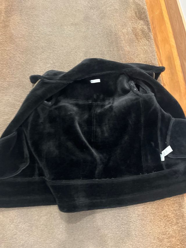 Cazadora Zara Negra Talla M