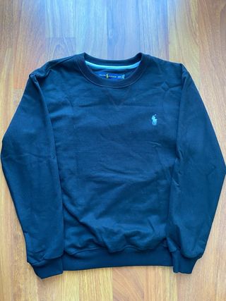 Sudadera Ralph Lauren Negra Talla M