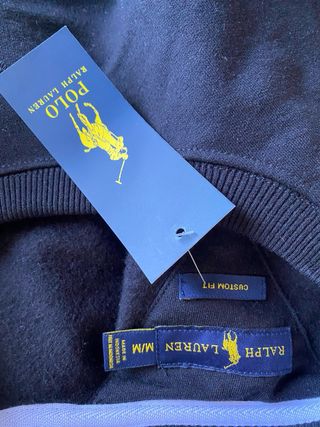 Sudadera Ralph Lauren Negra Talla M