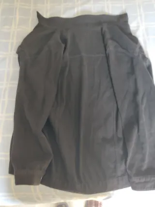 Cazadora tejana negra Pull&Bear Talla L