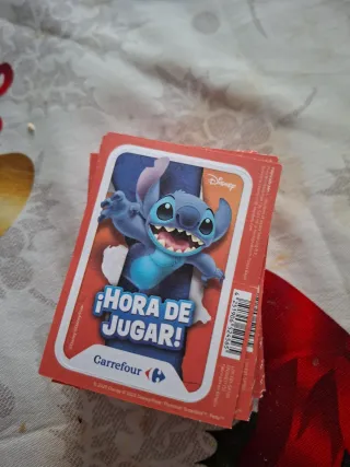 Cromos Carrefour Hora de Jugar Disney 