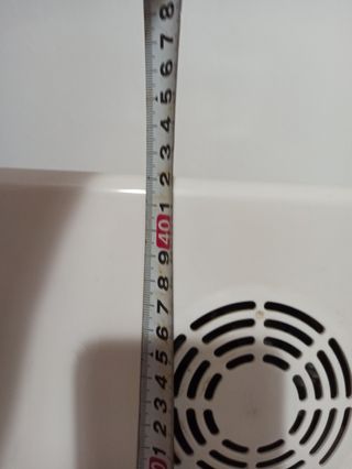 Nevera portátil blanca