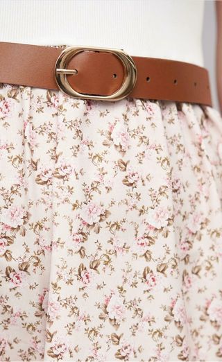 Vestido Cloud Nine floral blanco y rosa