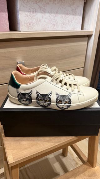 Zapatillas Gucci Edición Limitada Gatos